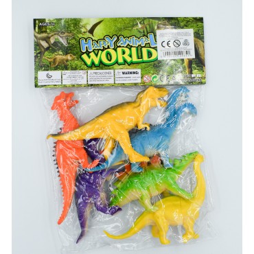 Happy Animal World Φιγούρες Δεινοσαύρων Q602